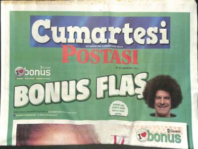 Posta Gazetesi Cumartesi Eki 4 Ağustos 2012 - Ebru Yaşar Popomun Güzelliğini At Binmeye Borçluyum GZ104858 - 1