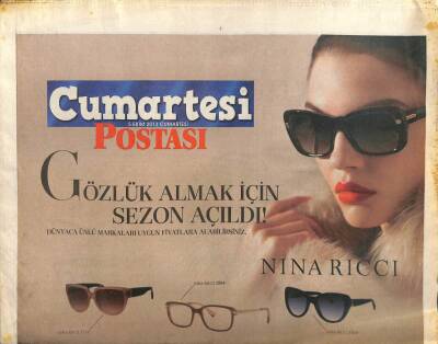 Posta Gazetesi Cumartesi Eki - 5 Ekim 2015 - Yıldız Çağrı Atiksoy Utangaçlığımı Seviyorum GZ99935 - 1