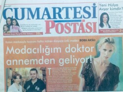 Posta Gazetesi Cumartesi Eki 7 Nisan 2007 - Top Model Olma Bedeli GZ43133 - 1