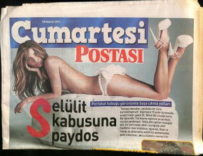 Posta Gazetesi Cumartesi Postası Eki 18 Haziran 2011 - Asena Adada Tüylerimi Reçineyle Aldım - Nazım Hikmetin Küçük Yeğeni Murat Germen GZ125913 - 1