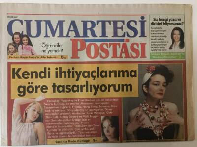 Posta Gazetesi Cumartesi Postası Eki 23 Eylül 2007 - Her Şeyin Sorumlusu Hormonlar GZ25496 - 1