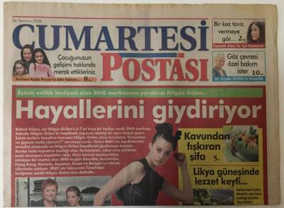 Posta Gazetesi Cumartesi Postası Eki 26 Temmuz 2008 - Rafet El Roman Röportajı GZ25492 - 1