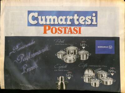 Posta Gazetesi Cumartesi Postası Eki 30 Temmuz 2011 - Cemil İpekçinin Söyledikleri Olay Yaratacak GZ125894 - 1