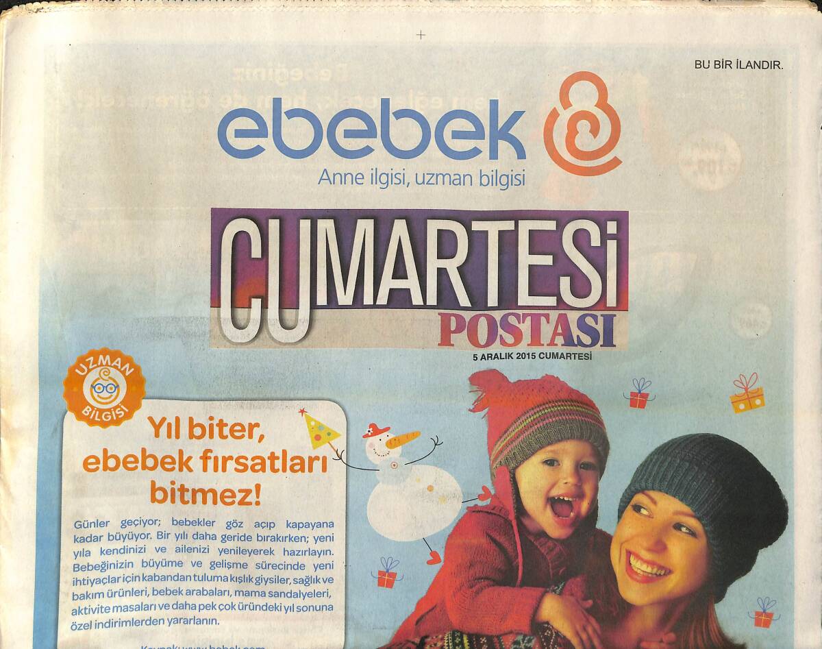 Posta Gazetesi Cumartesi Postası Eki 5 Aralık 2015 - Jennifer Lawrence Paranın Tadını Aldı GZ138529 - 1