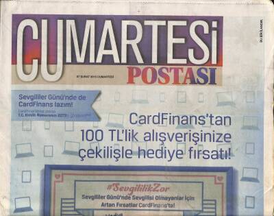 Posta Gazetesi Cumartesi Postası Eki 7 Şubat 2015 - Ayşe Hatun Önal Hayatımı Kısıtlayarak Yaşıyorum GZ119620 - 1