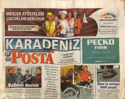 Posta Gazetesi Karadeniz Eki 13 Şubat 2016 - Ordunun Dereleri Yukarı Akacak GZ116539 - 1