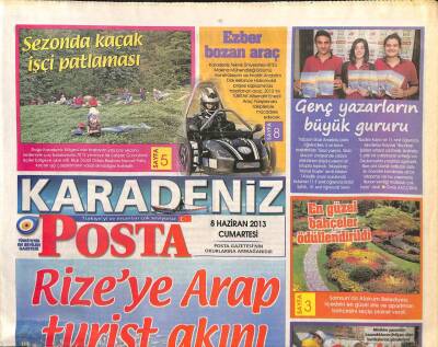 Posta Gazetesi Karadeniz Eki 8 Haziran 2013 - Trabzonda El Sanatları Görücüye Çıktı GZ105669 - 1