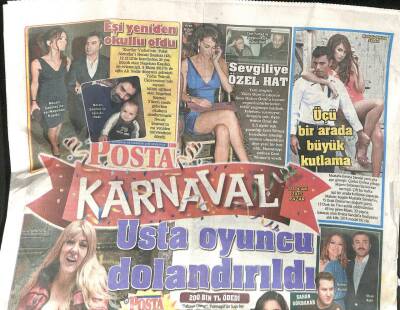 Posta Gazetesi Karnaval Eki 11 Ocak 2015 - Sumru Yavrucuk Dolandırıldı GZ105381 - 1