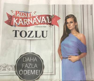 Posta Gazetesi Karnaval Eki 15 Haziran 2014-Zafer AlagözCemle Okan Mukayese Edilemez ! Cemin Zekası ,Standardı Daha Yüksek GZ36687 - 1