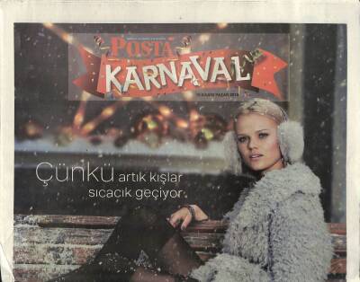 Posta Gazetesi Karnaval Eki 15 Kasım 2015 - Ivana Sert Ayakkabılarını Satışa Çıkardı GZ117015 - 1