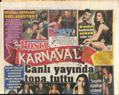 Posta Gazetesi Karnaval Eki 2 Mart 2014 - Hülya Avşarın Güzellik Tacı Alındı Sinemanın Kraliçesi Oldu GZ116542 - 1