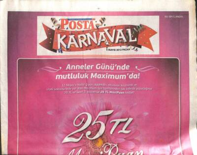 Posta Gazetesi Karnaval Eki 5 Mayıs 2013 - İvana Sert İle Çağla Şıkelin Arası Bozuldu GZ105767 - 1