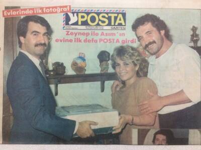 Posta Gazetesi Magazin Eki 28 Temmuz 1985 - Zeynep-Asım Ekren Çifti.İşte Bizim Hikayemiz GZ35765 - 1