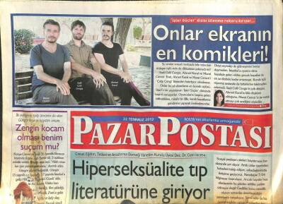 Posta Gazetesi Pazar Eki 22 Temmuz 2012 - İşler Güçler Dizisi İzlenme Rekoru Kırıyor... GZ105367 - 1