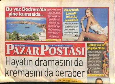 Posta Gazetesi Pazar Eki 26 Haziran 2011 - Ümit Besenin Piyanosunun Üstü Sevdiklerinin Fotoğrafları Ve Aldığı Ödüllerle Dolu GZ117243 - 1
