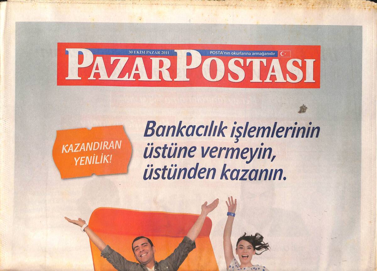 Posta Gazetesi Pazar Eki 30 Ekim 2011 - Amerikalı Gelin Türk Kayın Validesi İçin Kitap Yazdı GZ158402 - 1