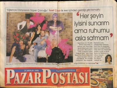 Posta Gazetesi Pazar Eki 31 Aralık 2006 - Ekmeğini Noel Babadan Çıkaranlar GZ116414 - 1