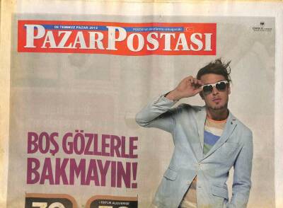 Posta Gazetesi Pazar Eki 8 Temmuz 2012 - Ünlülere Göre İstanbulun En Romantik Yerleri GZ105942 - 1