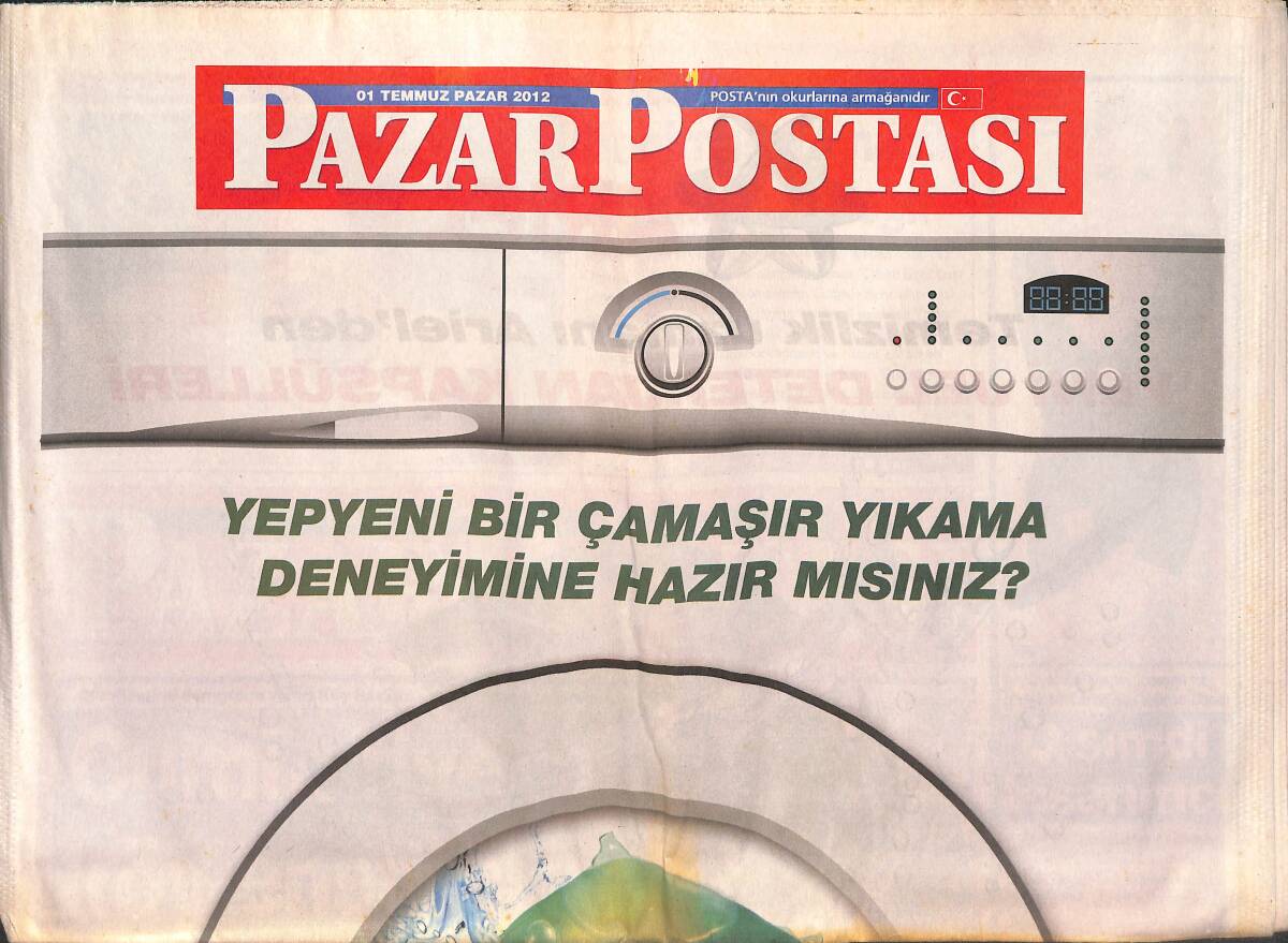 Posta Gazetesi Pazar Postası Eki 1 Temmuz 2012 - Mustafa Sandal ' Benim İşim Müzik Oyunculuk Değil ' GZ134938 - 1