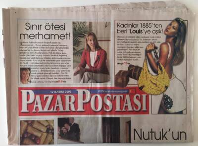 Posta Gazetesi Pazar Postası Eki 12 Kasım 2006 - Nutukun Gizli Şifresi Çözüldü ! GZ28037 - 1