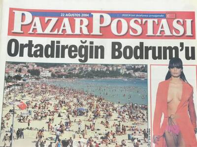 Posta Gazetesi Pazar Postası Eki 22 Ağustos 2004-Mustafa Sarıgül Kadınlar Beğenmese Bu Kadar Oy Alamazdım -Ortadireğin Bodrumu GZ36361 - 1