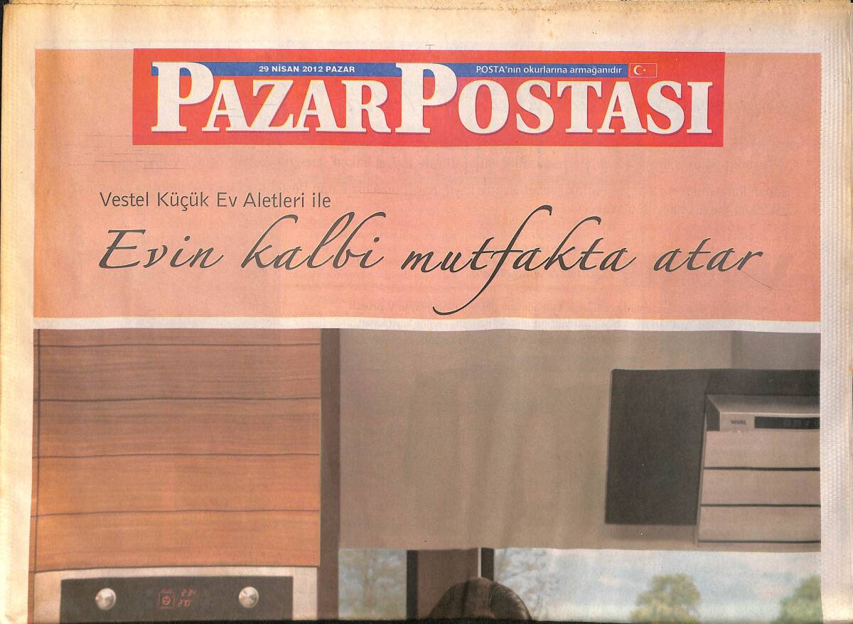 Posta Gazetesi Pazar Postası Eki 29 Nisan 2012 GZ158343 - 1