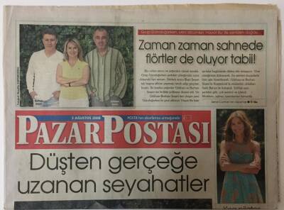 Posta Gazetesi Pazar Postası Eki 3 Ağustos 2008 - Grup Gün Doğarken İle Röportaj Gökhan Ve Burhan Şeşen İle Röportaj GZ25495 - 1