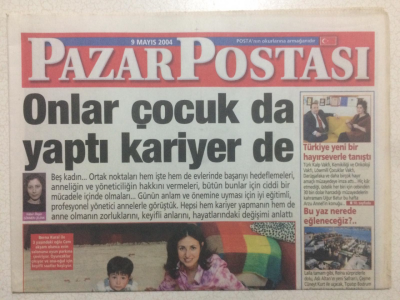 Posta Gazetesi Pazar Postası Eki - 9 Mayıs 2004 - Uğur Batur,Türkiye Yeni Bir Hayırsever Kazandı GZ24474 - 1