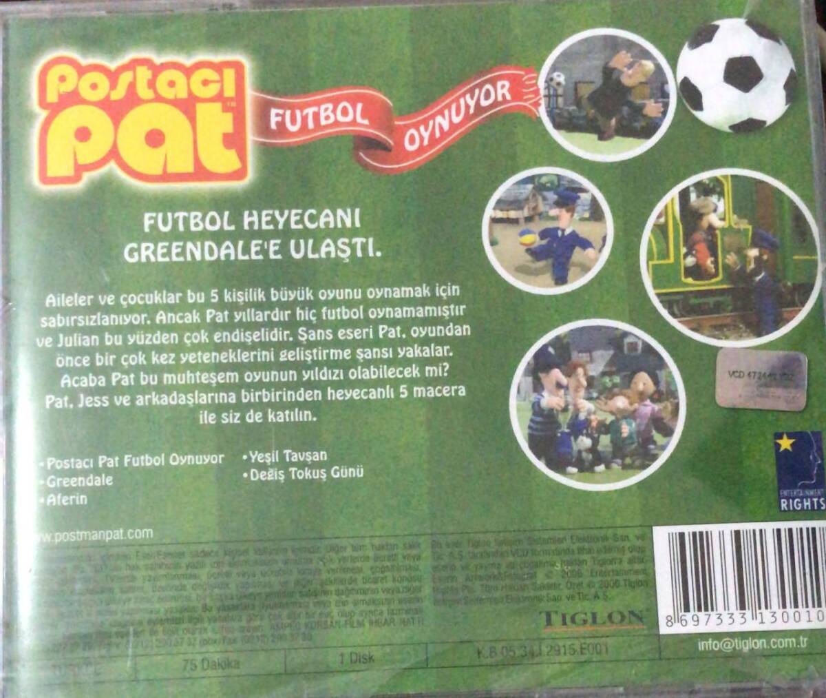Postacı Pat Futbol Oynuyor VCD Film VCD7770 - 2
