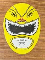 Power Rangers Çocuk Yüz Maskesi AOB3062 - 3