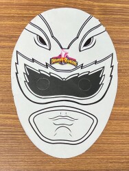 Power Rangers Çocuk Yüz Maskesi AOB4859 - 3