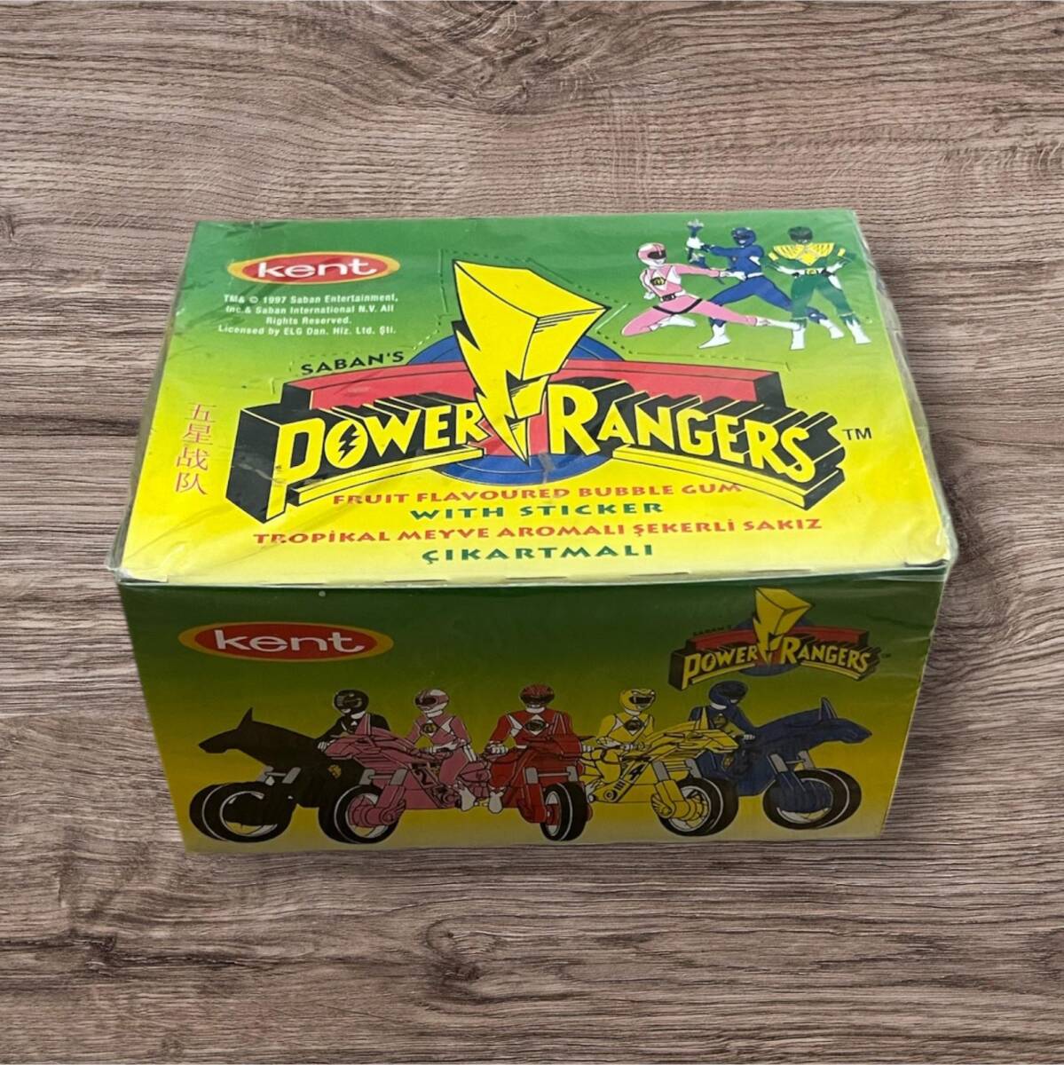 POWER RANGERS (KENT) 1998 Sakız Açılmamış Kutu # SKZ1740 - 7