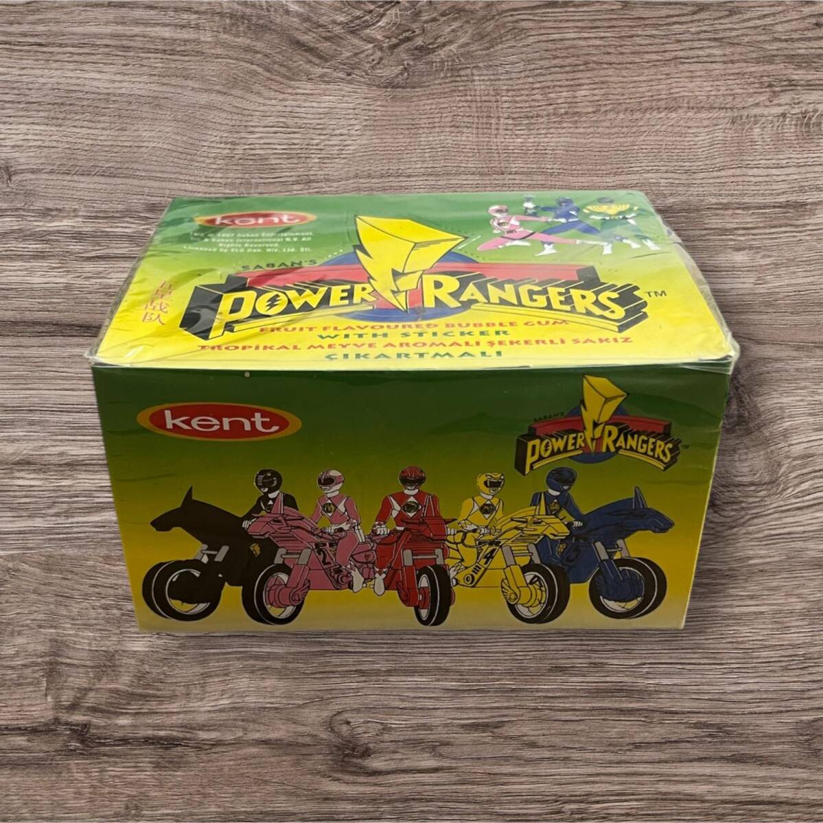 POWER RANGERS (KENT) 1998 Sakız Açılmamış Kutu # SKZ1740 - 2