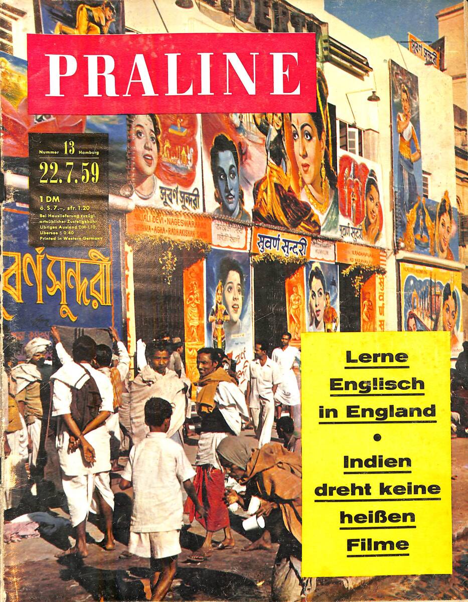 PRALINE – 22.7.1959 – Nummer: 13 – Kreuzfahrt Zum Schwarzen Meer – Françoise sagan hinter Gittern NDR100790 - 1
