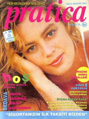 Pratica Dergisi Ağustos 1991 Sayı 3 - Hoş Seçimler Pratica Modada NDR77912 - 1