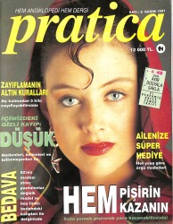 Pratica Dergisi Kasım 1991 Sayı 6 - Zayıflamanın Altın Kuralları NDR77916 - Gökçekoleksiyon