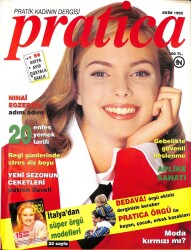 PRATİCA PRATİK KADIN DERGİSİ EKİM 1992 - NIHAİ EGZERSİZ ADIM ADIM KTP3110 - Gökçekoleksiyon