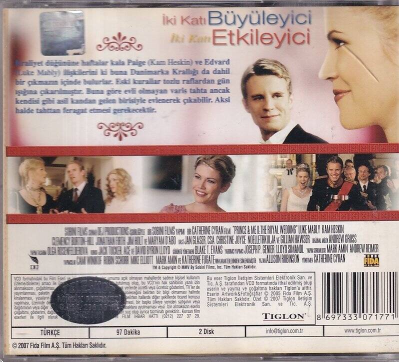 Prens Ve Ben 2 Kraliyet Düğünü VCD Film VCD9745 - 2