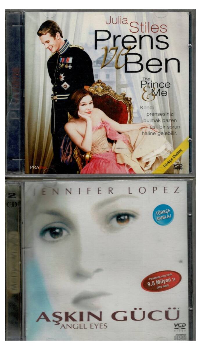 Prens ve Ben Aşkın Gücü (Jennifer Lopez) - 2 Adet VCD Film VCD1269 - 1