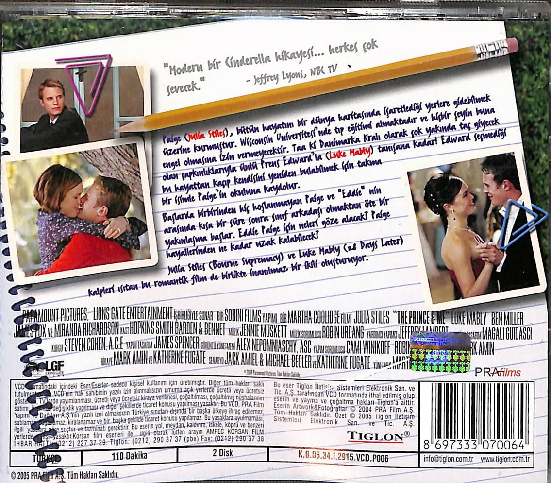 Prens Ve Ben Orijinal VCD Film VCD29188 - 2