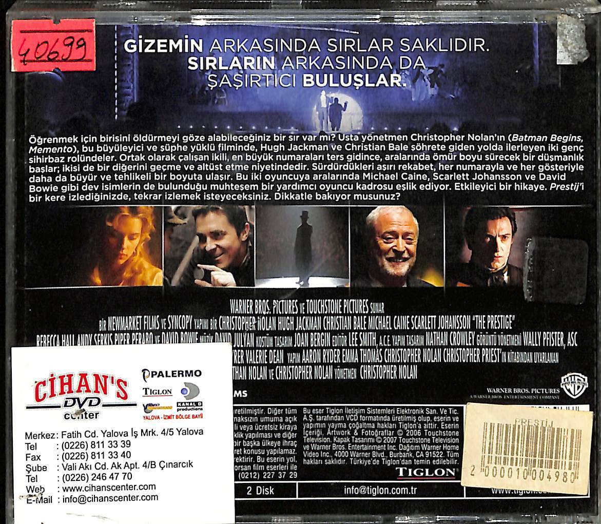 Prestij (Hugh Jackman) VCD Film VCD15875 - 2