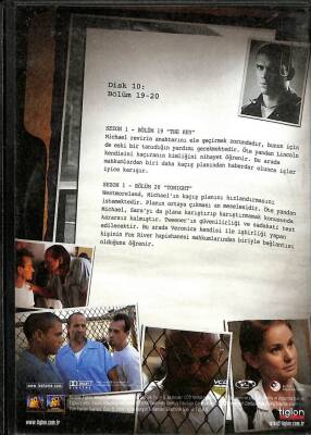 Prison Break 1.Sezon Bölüm 19-20 DVD Film DVD1324 - 4