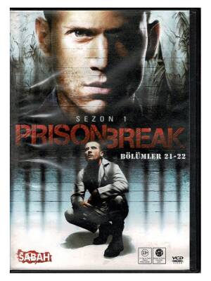 Prison Break 1.Sezon Bölüm 21-22 (İkinci El) DVD Film DVD477 - 1