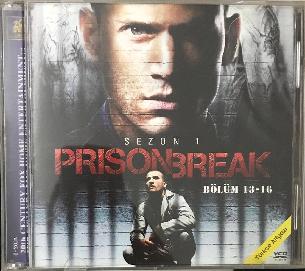 Prison Break Sezon 1 Bölüm 13-16 VCD Film VCD4275 - 1