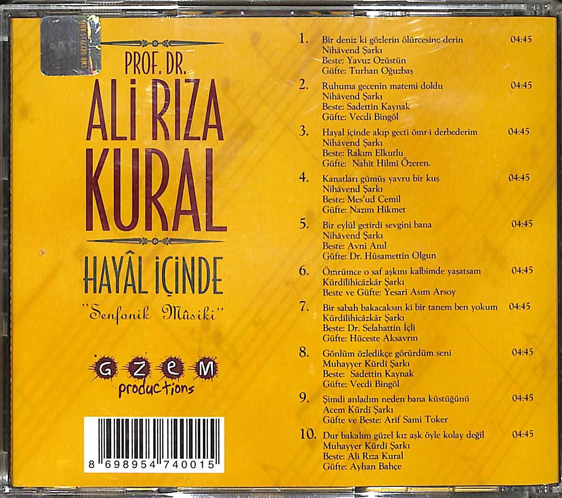 Prof Dr Ali Rıza Kural Hayal İçinde 