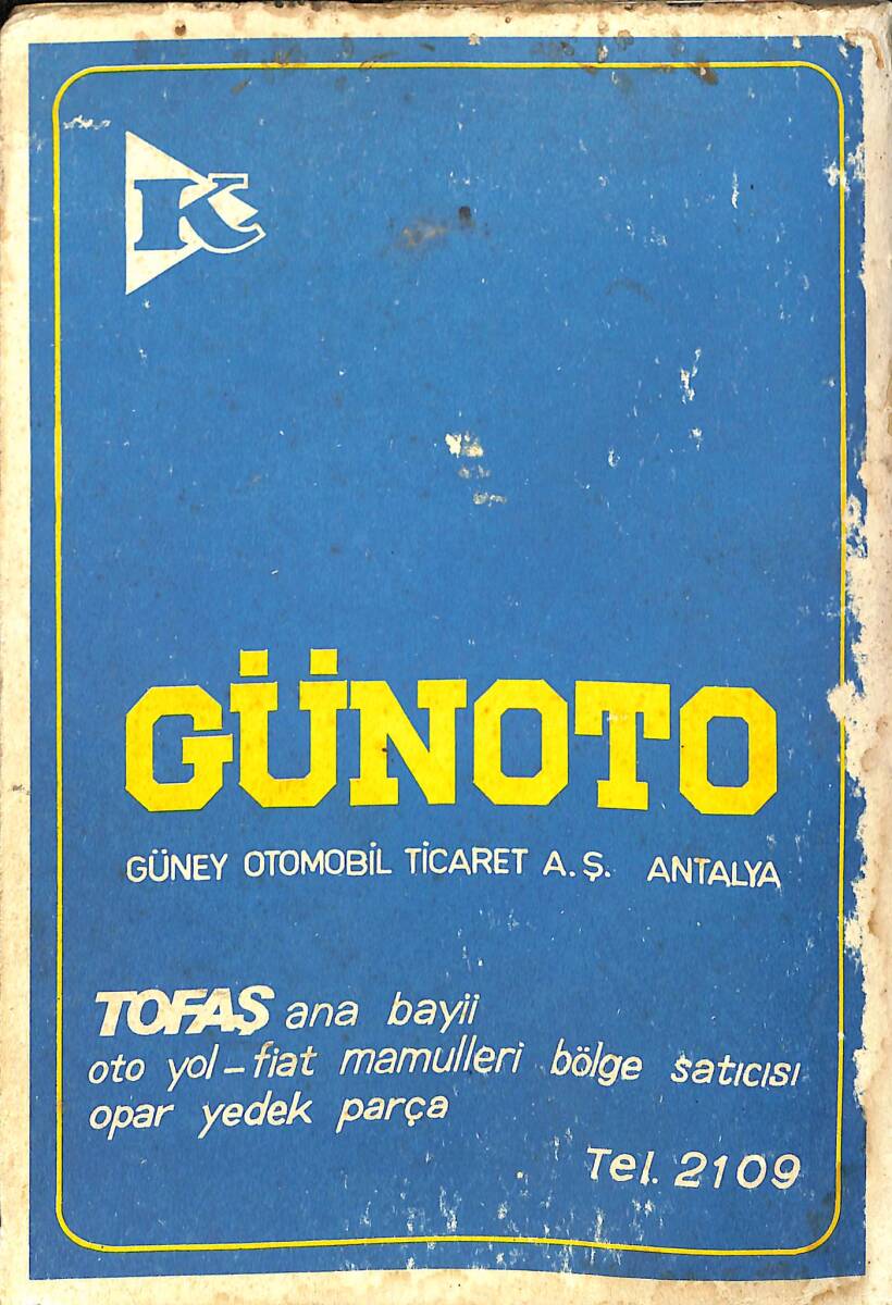 PTT Antalya İli Telefon Rehberi 1975 NDR99579 - 3