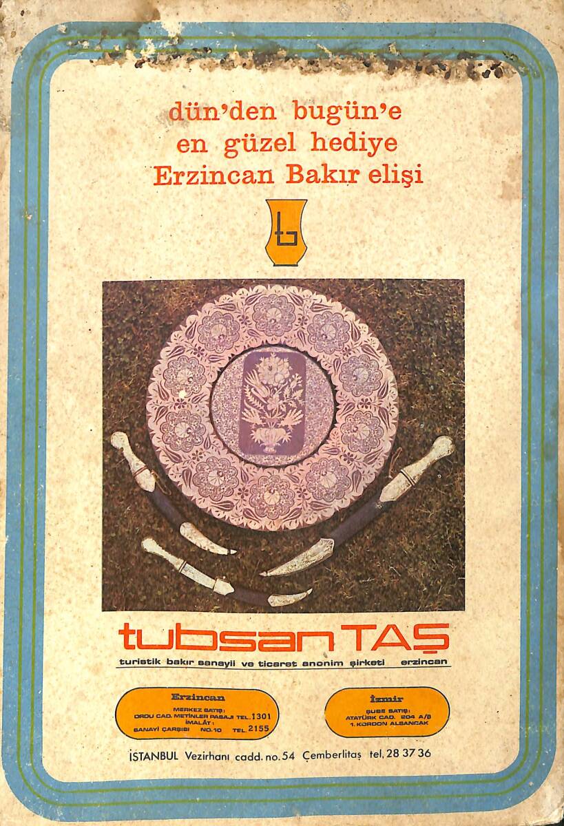 PTT Erzincan İli Telefon Rehberi 1976 NDR99571 - 3