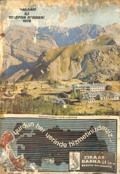 PTT Hakkari İli Telefon Rehberi 1979 NDR99574 - Gökçekoleksiyon