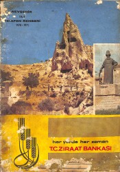 PTT Nevşehir İli Telefon Rehberi 1970-1971 NDR99580 - Gökçekoleksiyon