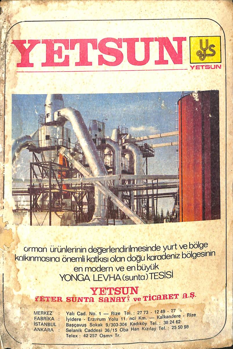 PTT Rize İli Telefon Rehberi 1979 NDR99570 - 3